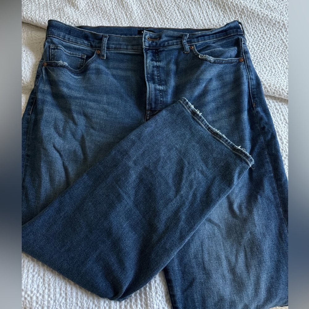 Women’s Straight Leg Blue Denim Jeans